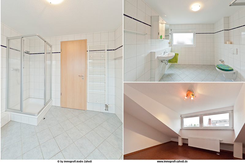 Bad im DG Reihenendhaus Seeheim-Jugenheim