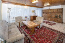 Wohnzimmer Reihenendhaus mit Garage in Weiterstadt +VERKAUFT+