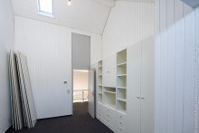Schlafen 3 1/2 Zimmer-Galerie-Atelierwohnung in Darmstadt +VERKAUFT+
