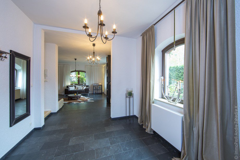 Blick von K�che Einfamilienhaus Seeheim-Jugenheim