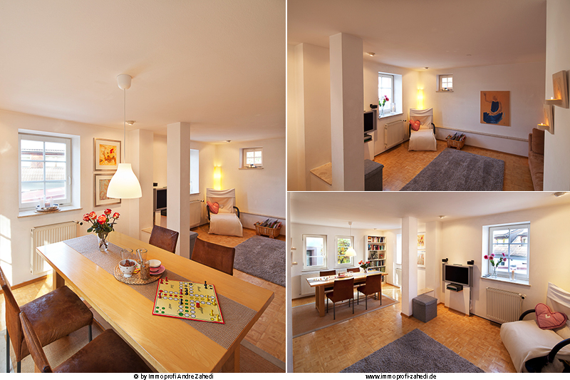 Wohn- und Essbereich Einfamilienhaus Zwingenberg