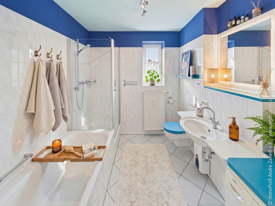 Tageslichtbad Dachgeschosswohnung Darmstadt