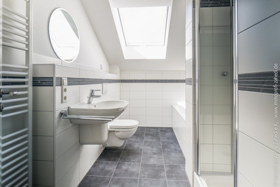 Badezimmer Dachgeschosswohnung Pfungstadt