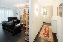 Blick von der Diele 4-Zimmer-ETW mit Loggia in Darmstadt-Kranichstein