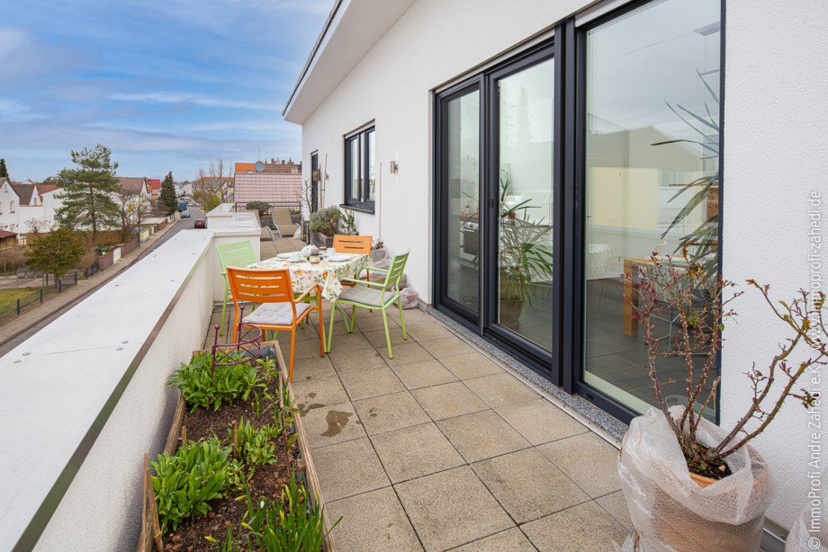 Dachterrasse Penthousewohnung Griesheim