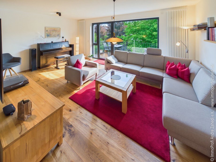 Wohnzimmer Etagenwohnung Darmstadt