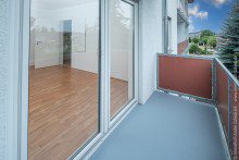 Balkon 1 2-Zimmer-Eigentumswohnung mit 2 Balkonen in Weiterstadt +VERKAUFT+
