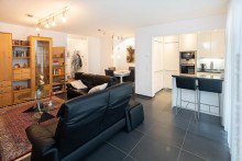 Wohnzimmer 4-Zimmer-ETW mit Loggia in Darmstadt-Kranichstein