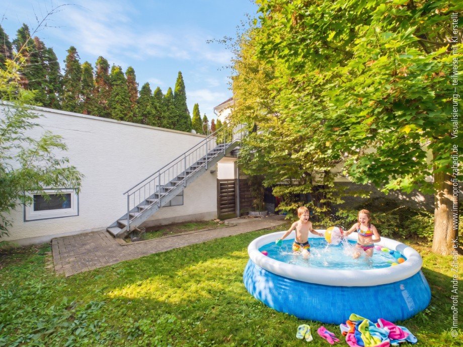 Eigener Garten Maisonettewohnung Darmstadt