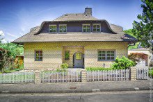 Hausansicht Bad Orb Freistehendes Landhaus in Sylter Reethaus Stil+VERKAUFT+