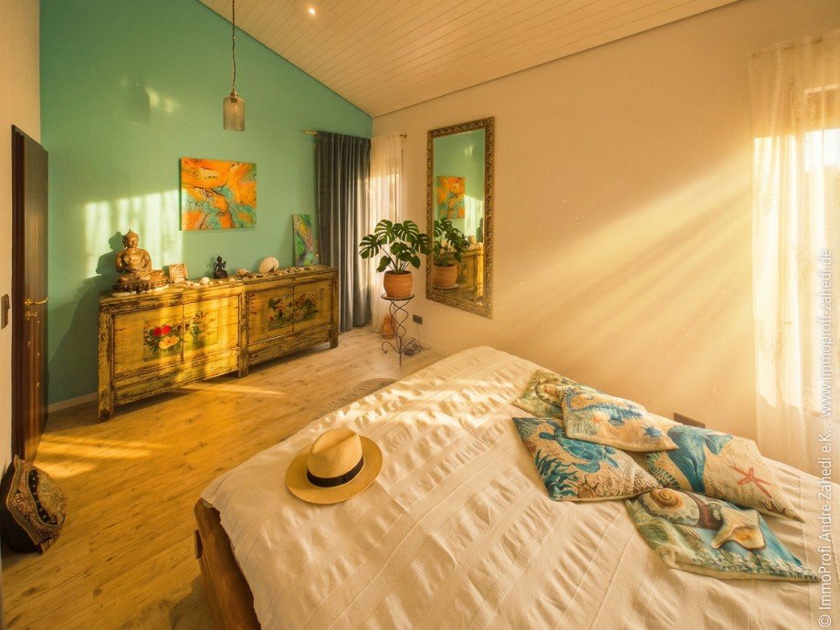 Schlafzimmer Doppelhaush�lfte Ro�dorf